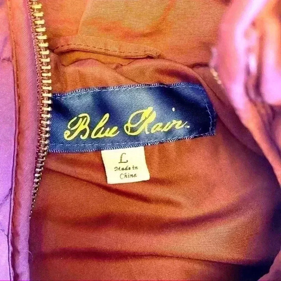 FRANCESCA BLUE RAIN Excursion Quilted Snap Pocket Cottage Core Zip Vest (L) - Picture 4 of 8